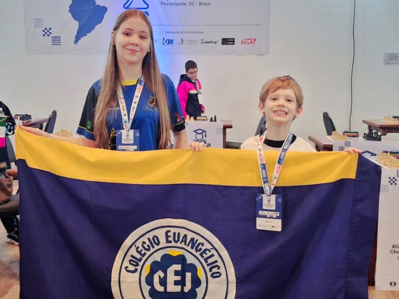 O CEJ marcou presença no Pan-Americano Escolar de Xadrez!